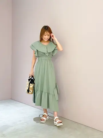 ORIGINATED IN GRACE CONTINENTAL yukimi yonee コーディネート画像