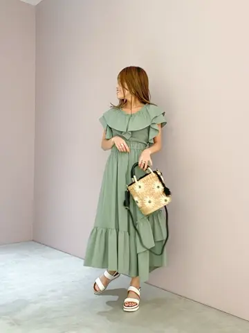 ORIGINATED IN GRACE CONTINENTAL yukimi yonee コーディネート画像