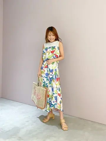 ORIGINATED IN GRACE CONTINENTAL yukimi yonee コーディネート画像