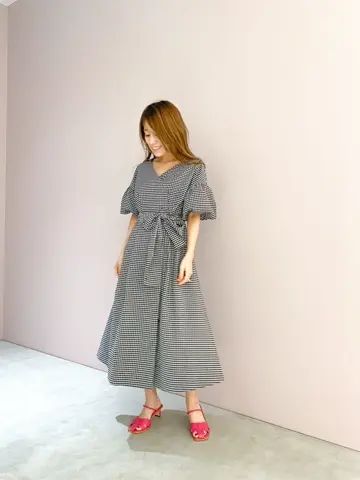 ORIGINATED IN GRACE CONTINENTAL yukimi yonee コーディネート画像