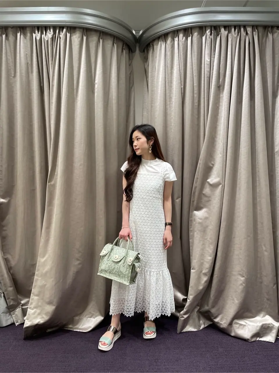 ORIGINATED IN GRACE CONTINENTAL Kaho コーディネート画像