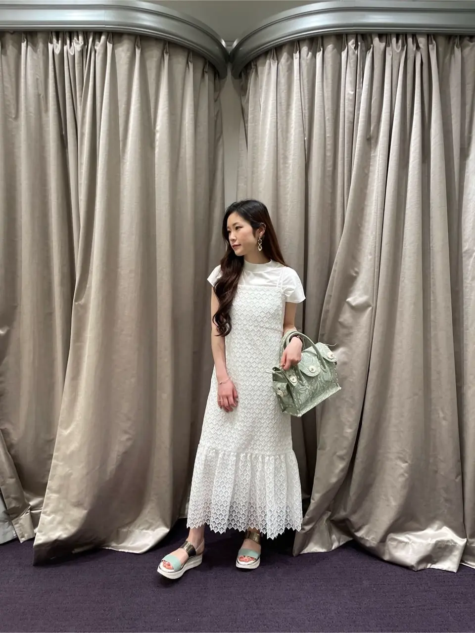 ORIGINATED IN GRACE CONTINENTAL Kaho コーディネート画像