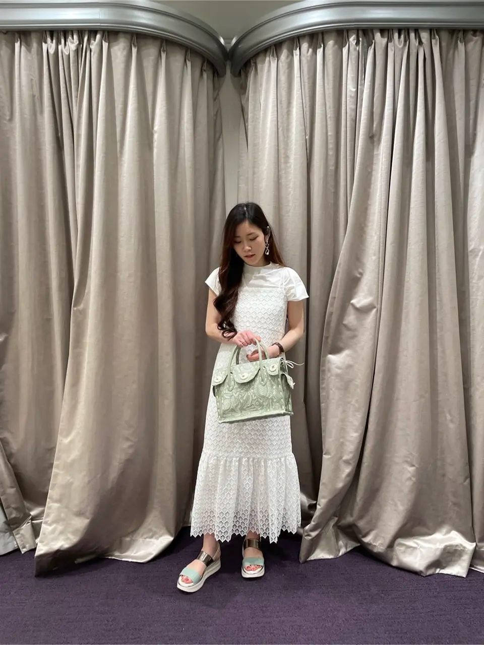 ORIGINATED IN GRACE CONTINENTAL Kaho コーディネート画像