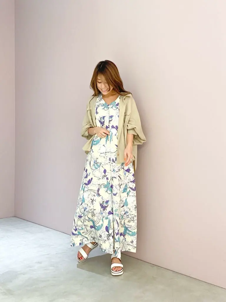 ORIGINATED IN GRACE CONTINENTAL yukimi yonee コーディネート画像