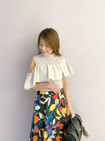 ORIGINATED IN GRACE CONTINENTAL yukimi yonee コーディネート画像