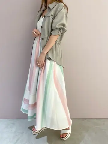 ORIGINATED IN GRACE CONTINENTAL yukimi yonee コーディネート画像