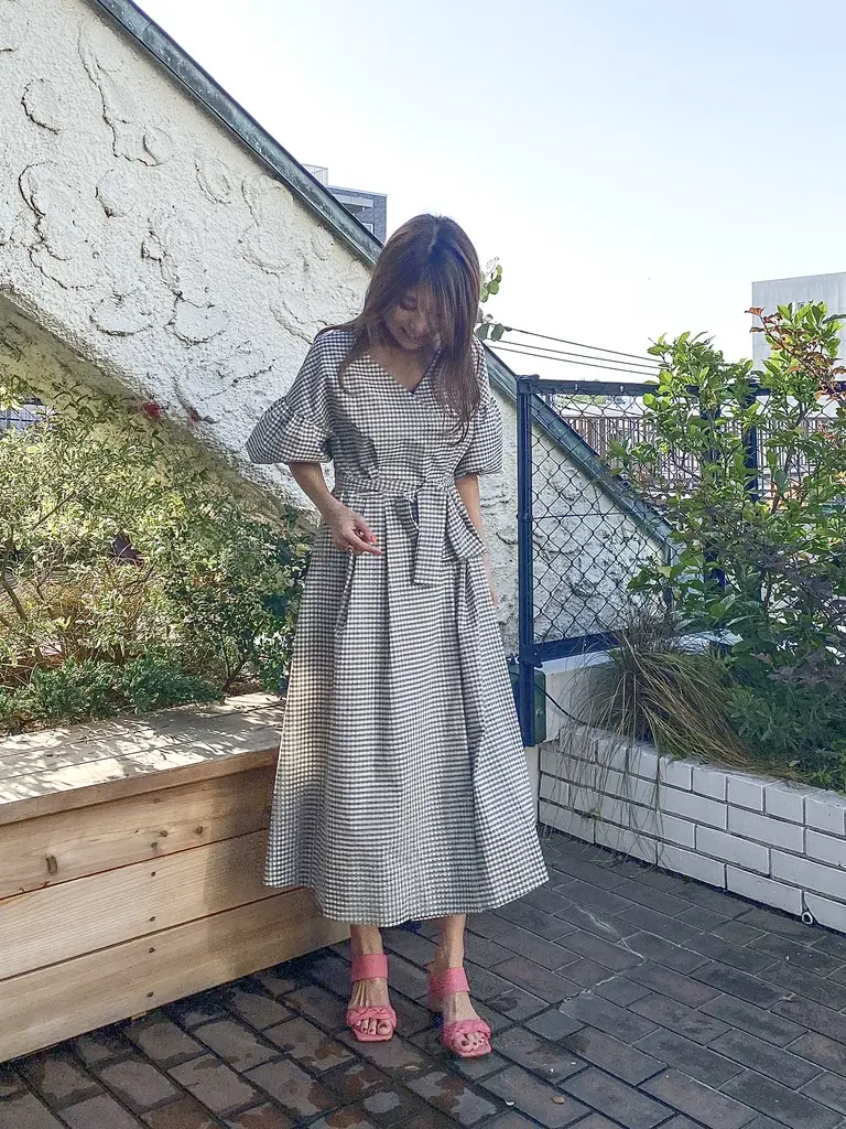 ORIGINATED IN GRACE CONTINENTAL yukimi yonee コーディネート画像