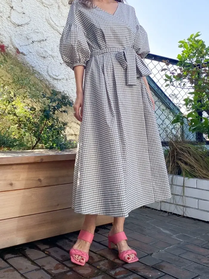 ORIGINATED IN GRACE CONTINENTAL yukimi yonee コーディネート画像