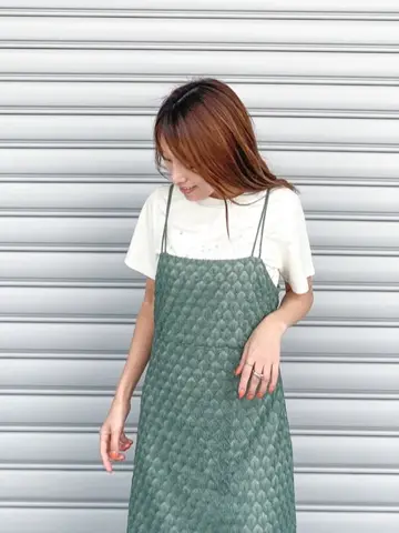 ORIGINATED IN GRACE CONTINENTAL yukimi yonee コーディネート画像