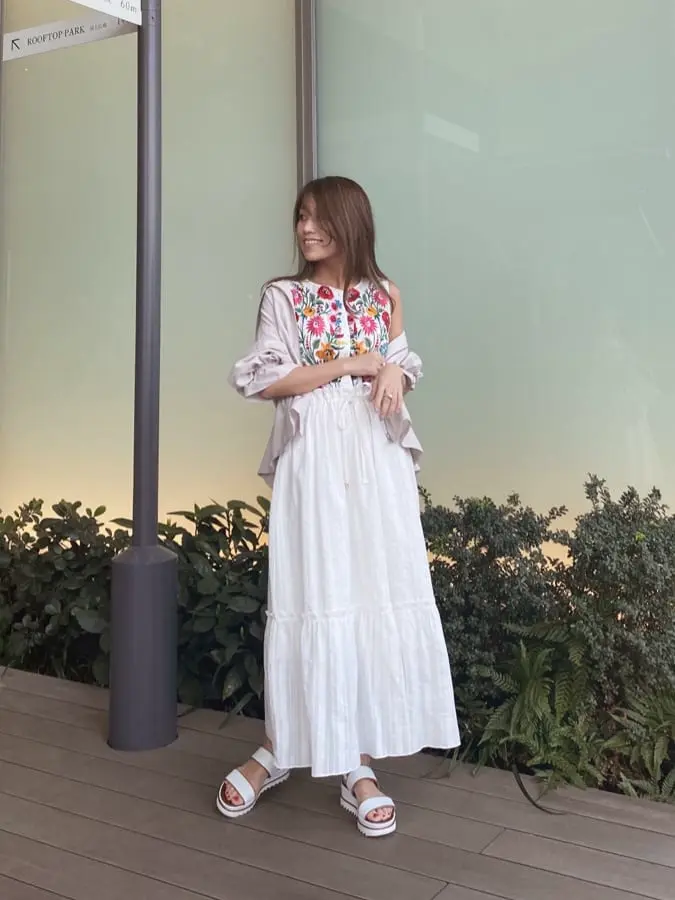 ORIGINATED IN GRACE CONTINENTAL yukimi yonee コーディネート画像