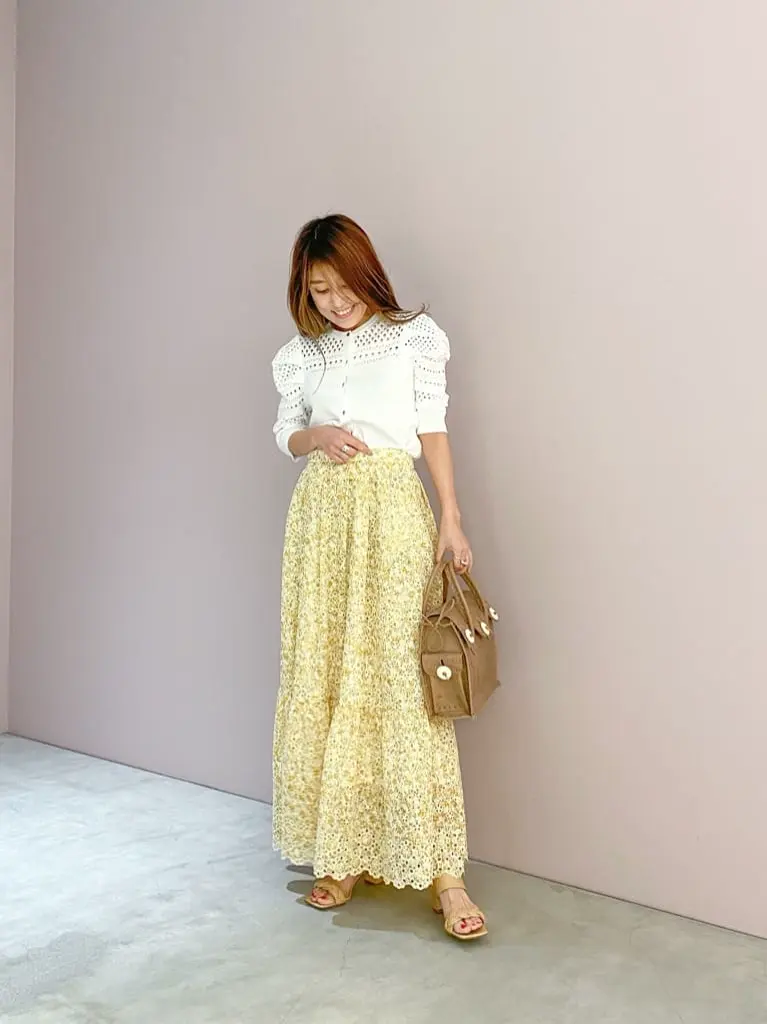 ORIGINATED IN GRACE CONTINENTAL yukimi yonee コーディネート画像