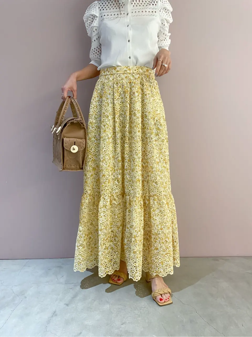 ORIGINATED IN GRACE CONTINENTAL yukimi yonee コーディネート画像