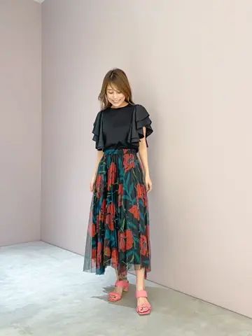 ORIGINATED IN GRACE CONTINENTAL yukimi yonee コーディネート画像