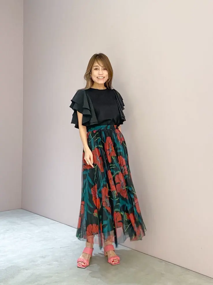 ORIGINATED IN GRACE CONTINENTAL yukimi yonee コーディネート画像