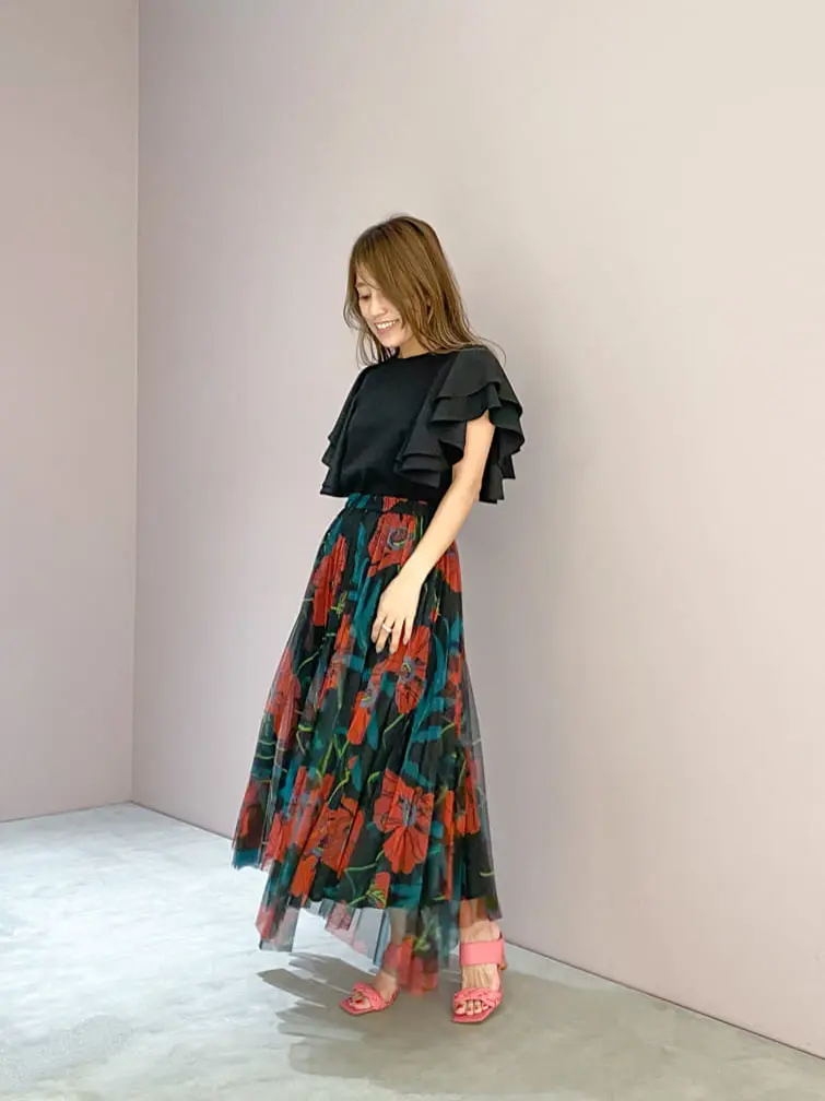 ORIGINATED IN GRACE CONTINENTAL yukimi yonee コーディネート画像