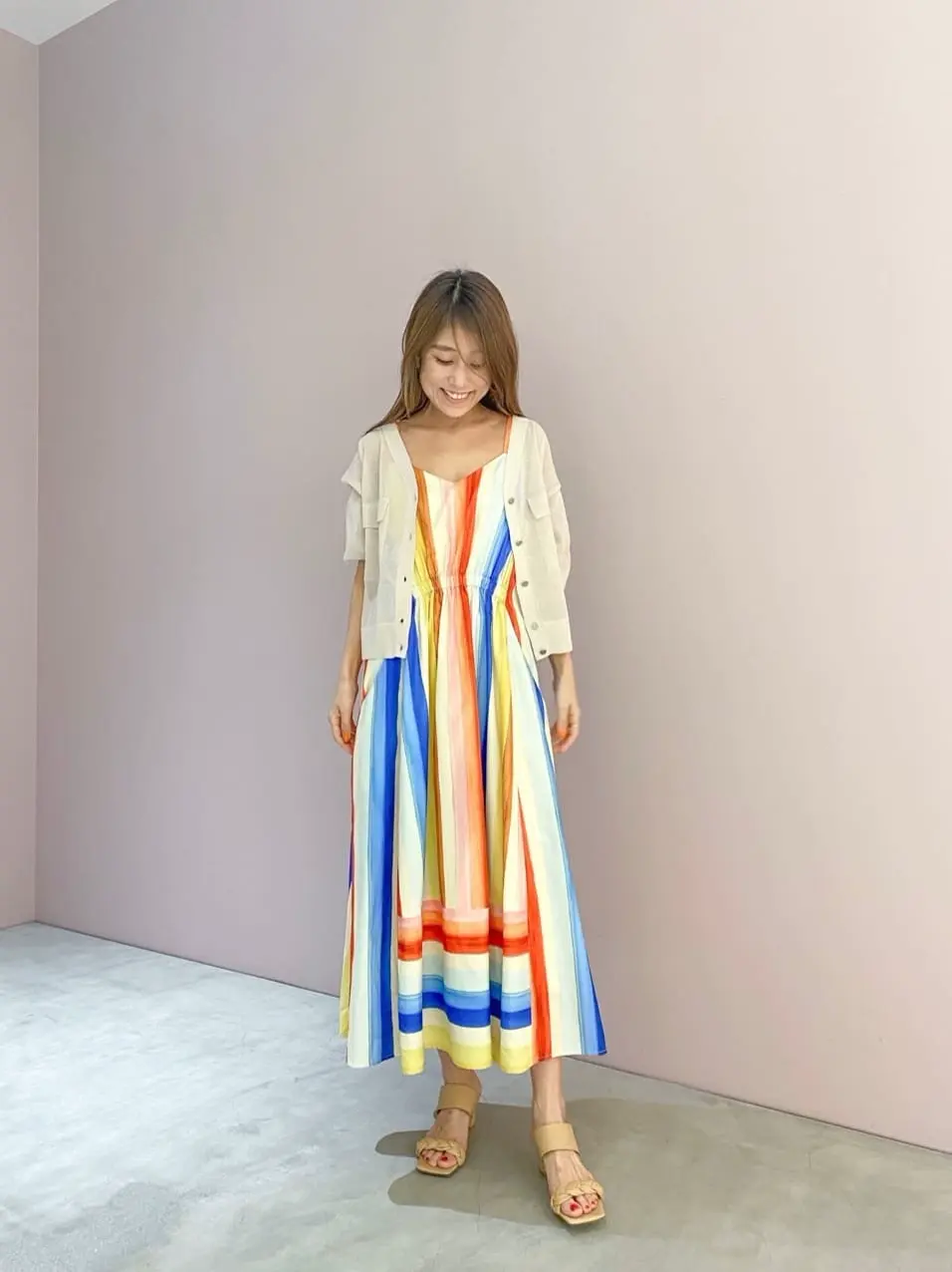 ORIGINATED IN GRACE CONTINENTAL yukimi yonee コーディネート画像