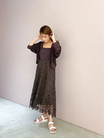 ORIGINATED IN GRACE CONTINENTAL yukimi yonee コーディネート画像