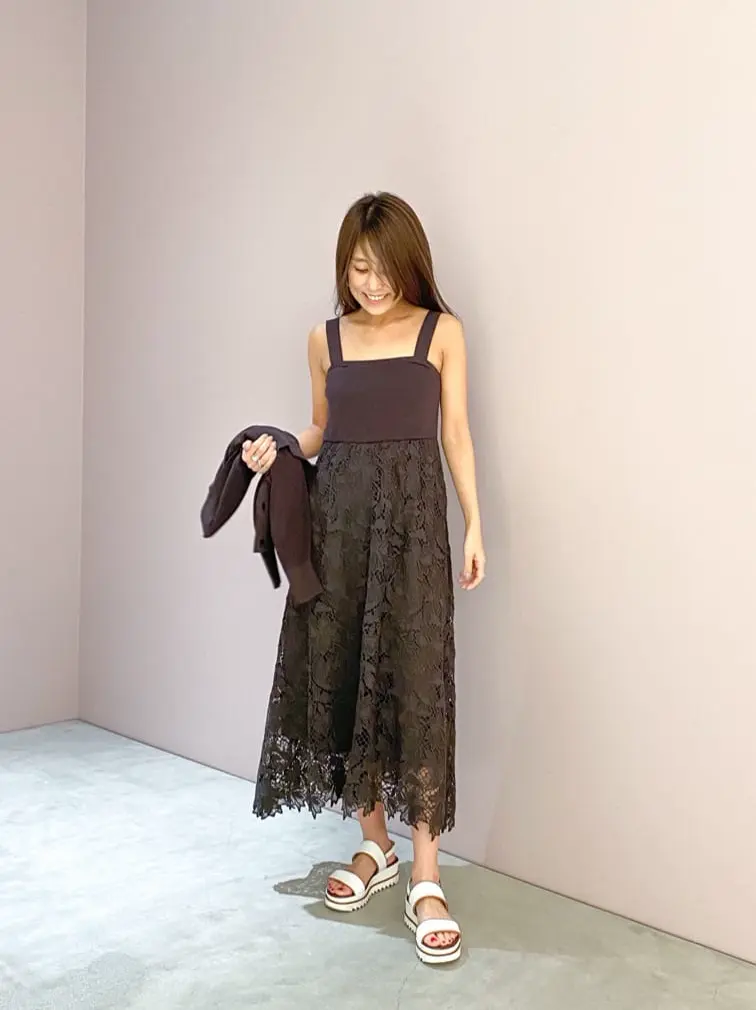 ORIGINATED IN GRACE CONTINENTAL yukimi yonee コーディネート画像