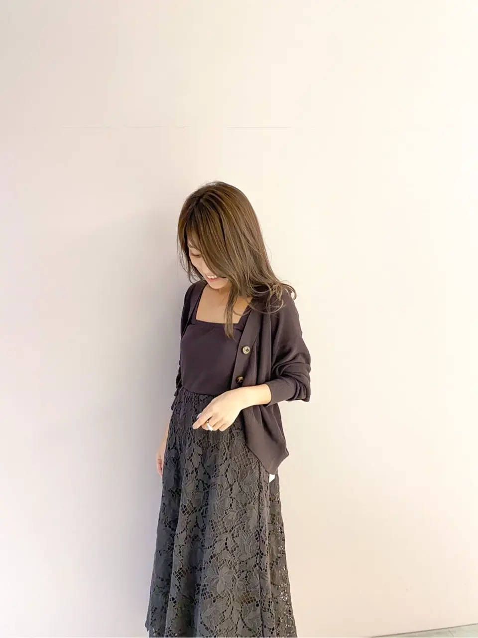 ORIGINATED IN GRACE CONTINENTAL yukimi yonee コーディネート画像