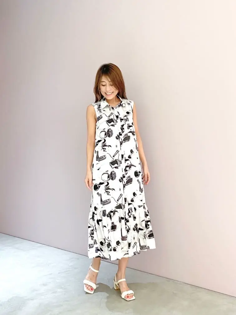 ORIGINATED IN GRACE CONTINENTAL yukimi yonee コーディネート画像