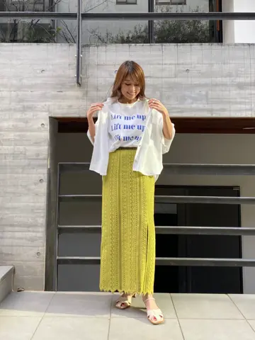 ORIGINATED IN GRACE CONTINENTAL yukimi yonee コーディネート画像