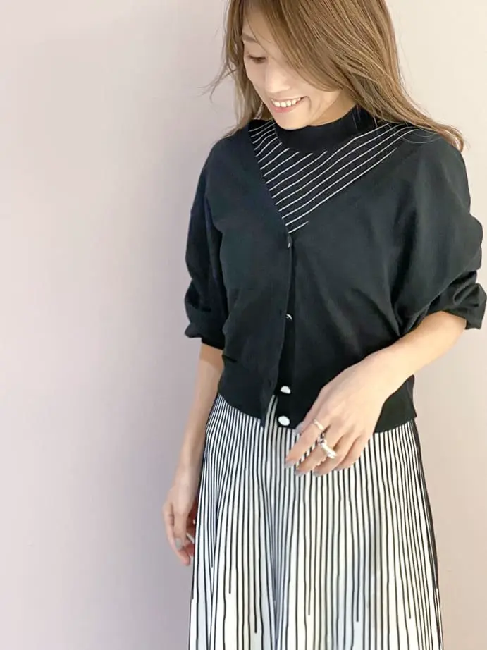 ORIGINATED IN GRACE CONTINENTAL yukimi yonee コーディネート画像