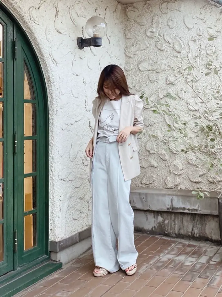 ORIGINATED IN GRACE CONTINENTAL yukimi yonee コーディネート画像