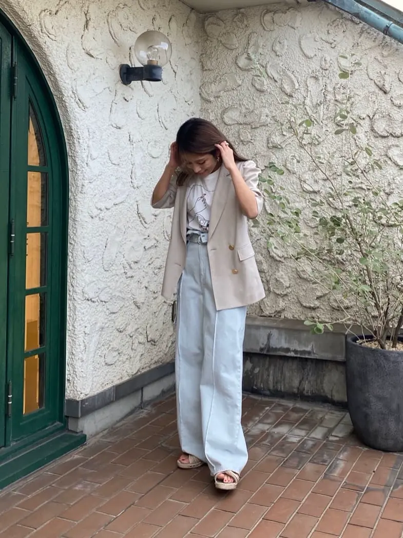 ORIGINATED IN GRACE CONTINENTAL yukimi yonee コーディネート画像