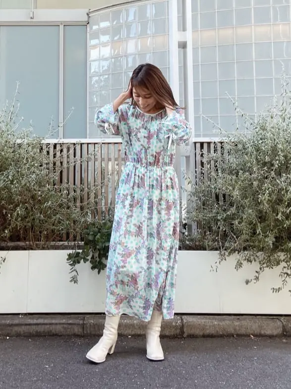 ORIGINATED IN GRACE CONTINENTAL yukimi yonee コーディネート画像