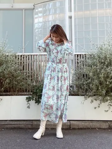 ORIGINATED IN GRACE CONTINENTAL yukimi yonee コーディネート画像