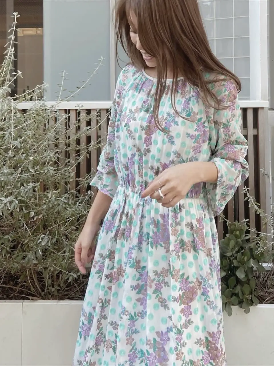 ORIGINATED IN GRACE CONTINENTAL yukimi yonee コーディネート画像