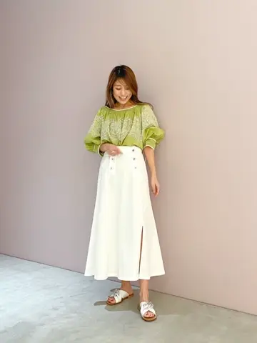 ORIGINATED IN GRACE CONTINENTAL yukimi yonee コーディネート画像