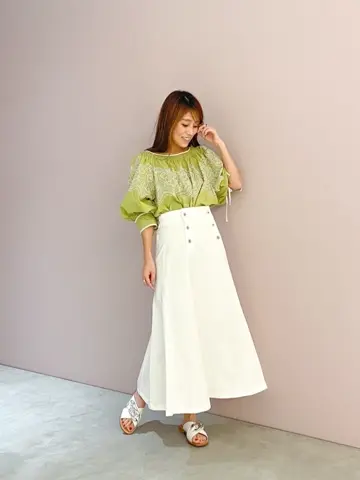 ORIGINATED IN GRACE CONTINENTAL yukimi yonee コーディネート画像