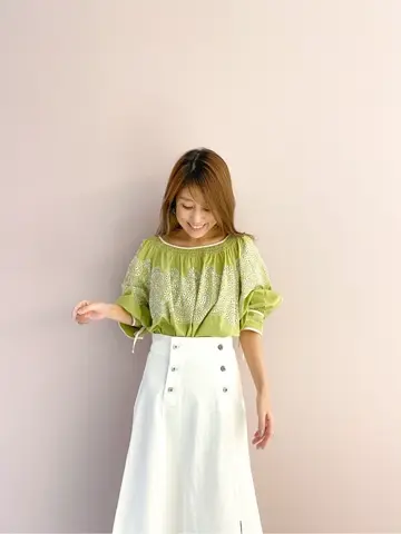 ORIGINATED IN GRACE CONTINENTAL yukimi yonee コーディネート画像