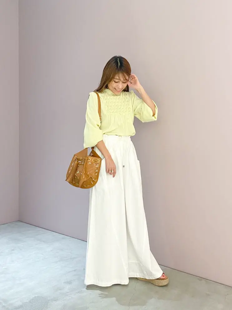 ORIGINATED IN GRACE CONTINENTAL yukimi yonee コーディネート画像