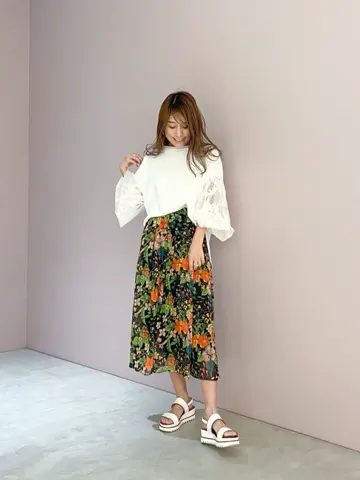 ORIGINATED IN GRACE CONTINENTAL yukimi yonee コーディネート画像