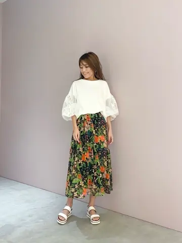 ORIGINATED IN GRACE CONTINENTAL yukimi yonee コーディネート画像