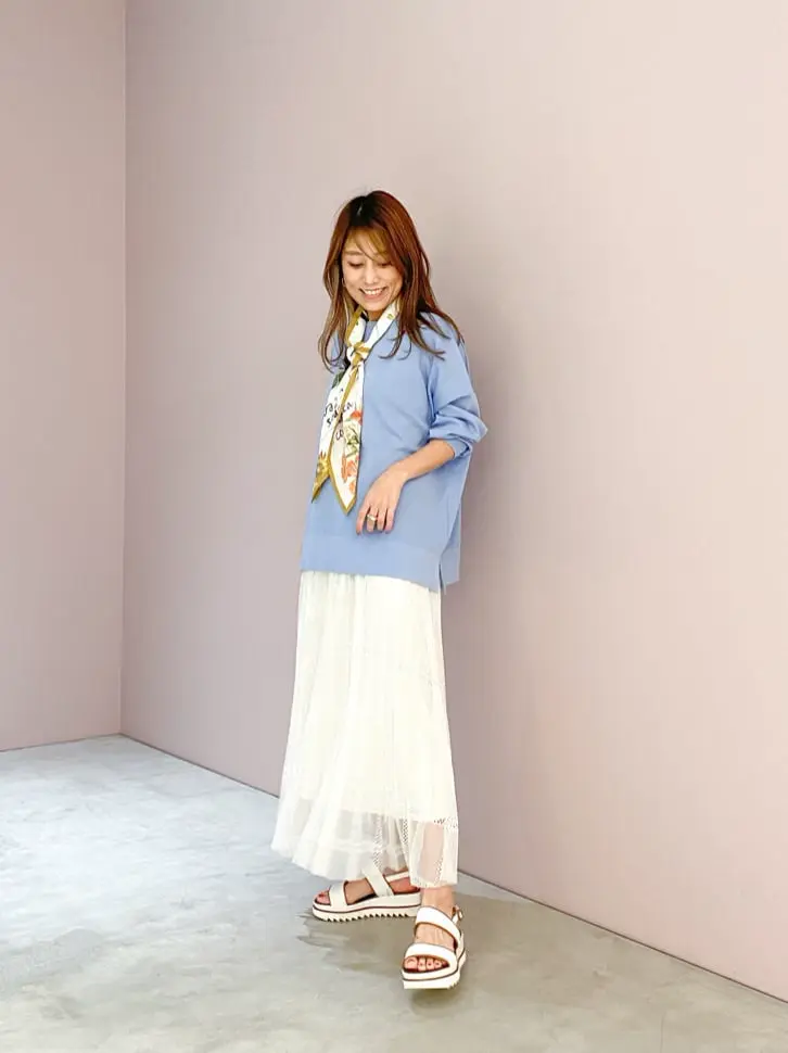 ORIGINATED IN GRACE CONTINENTAL yukimi yonee コーディネート画像