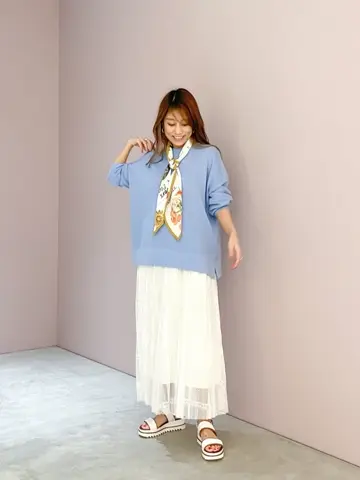 ORIGINATED IN GRACE CONTINENTAL yukimi yonee コーディネート画像