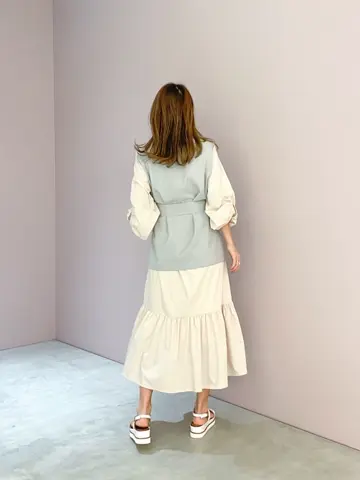 ORIGINATED IN GRACE CONTINENTAL yukimi yonee コーディネート画像