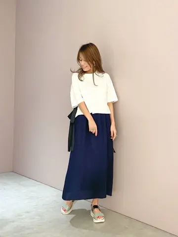 ORIGINATED IN GRACE CONTINENTAL yukimi yonee コーディネート画像