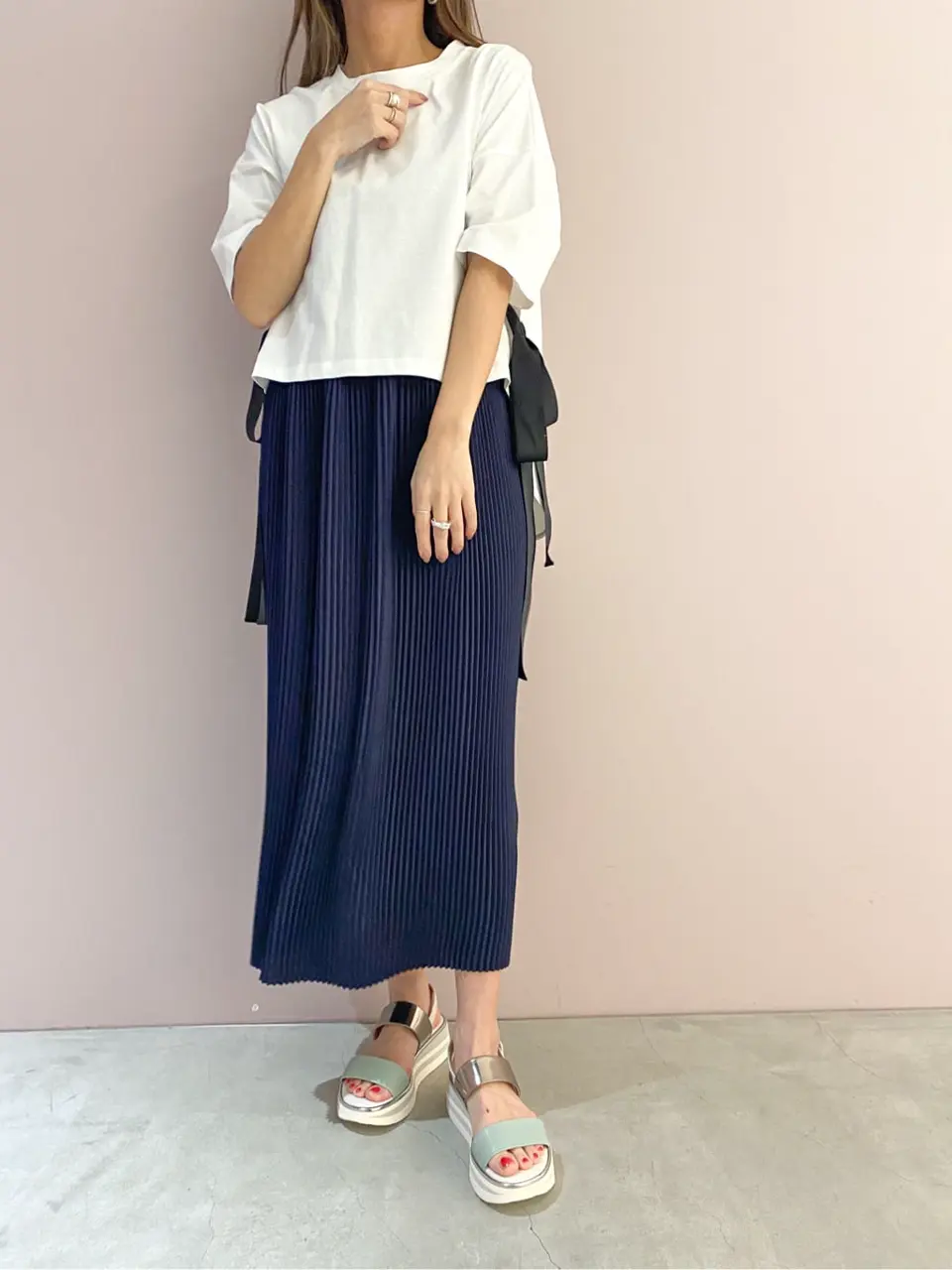 ORIGINATED IN GRACE CONTINENTAL yukimi yonee コーディネート画像