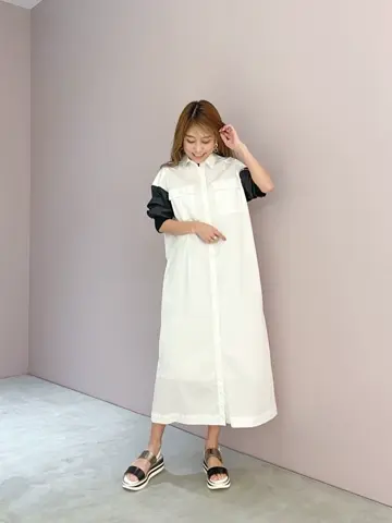 ORIGINATED IN GRACE CONTINENTAL yukimi yonee コーディネート画像