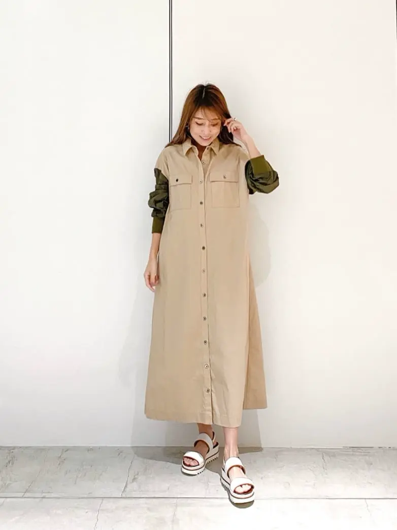 ORIGINATED IN GRACE CONTINENTAL yukimi yonee コーディネート画像