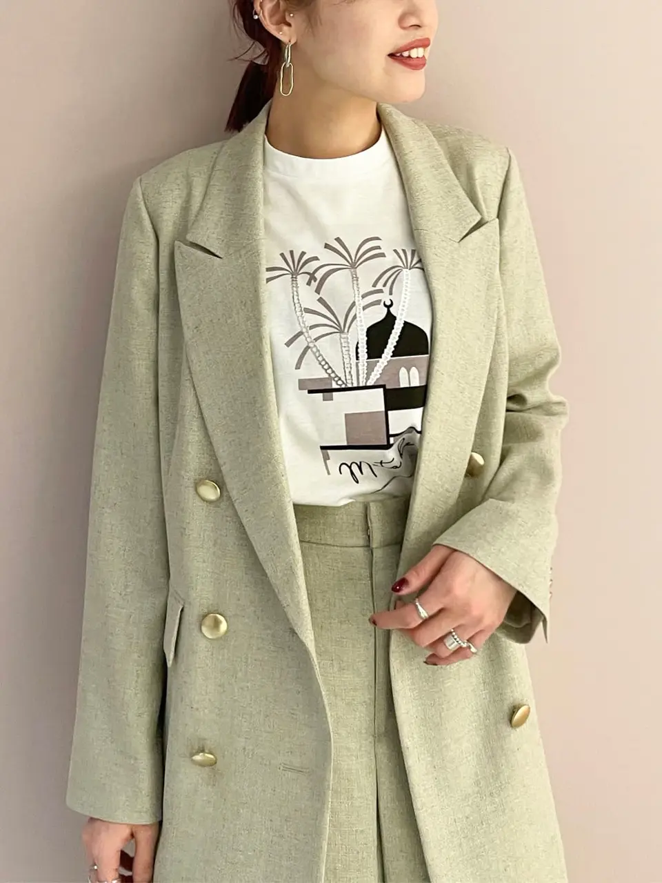 ORIGINATED IN GRACE CONTINENTAL Yuuki NOZAWA コーディネート画像