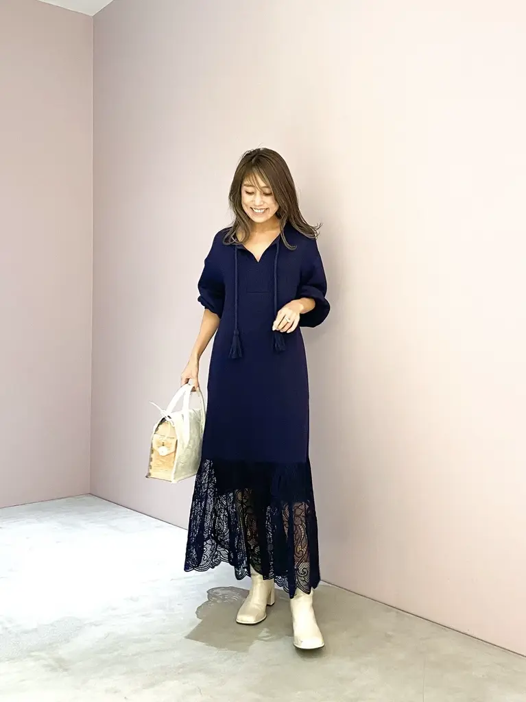 ORIGINATED IN GRACE CONTINENTAL yukimi yonee コーディネート画像