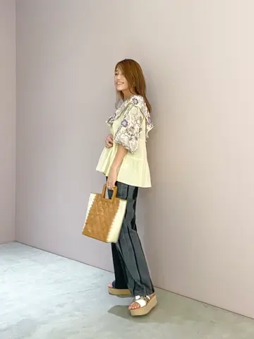 ORIGINATED IN GRACE CONTINENTAL yukimi yonee コーディネート画像