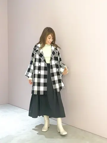 ORIGINATED IN GRACE CONTINENTAL yukimi yonee コーディネート画像