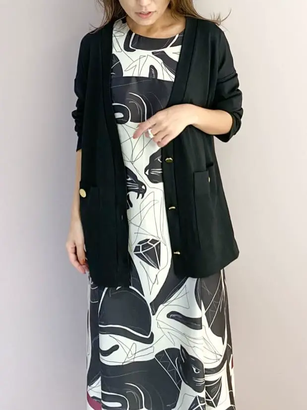 ORIGINATED IN GRACE CONTINENTAL yukimi yonee コーディネート画像