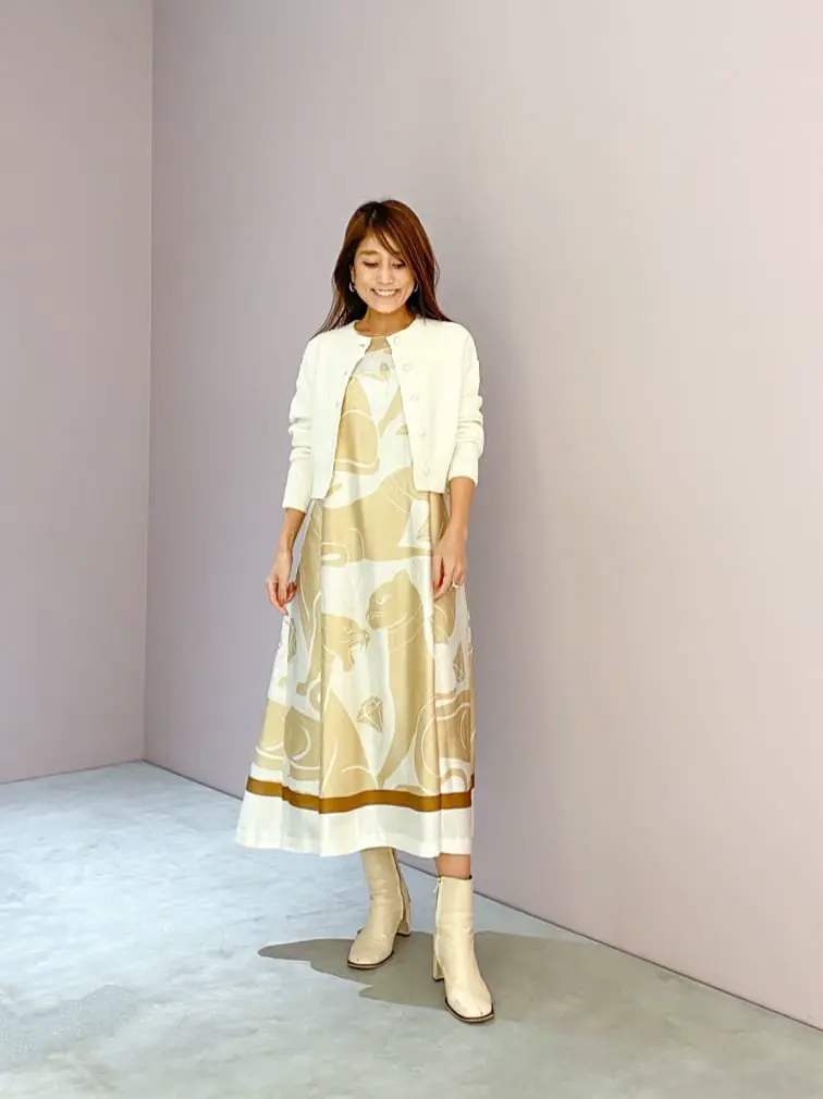 ORIGINATED IN GRACE CONTINENTAL yukimi yonee コーディネート画像